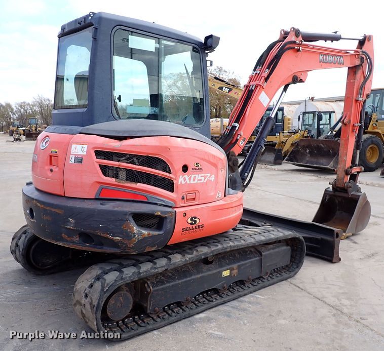 image for item DK1000 2012 Kubota KX057-4  mini excavator