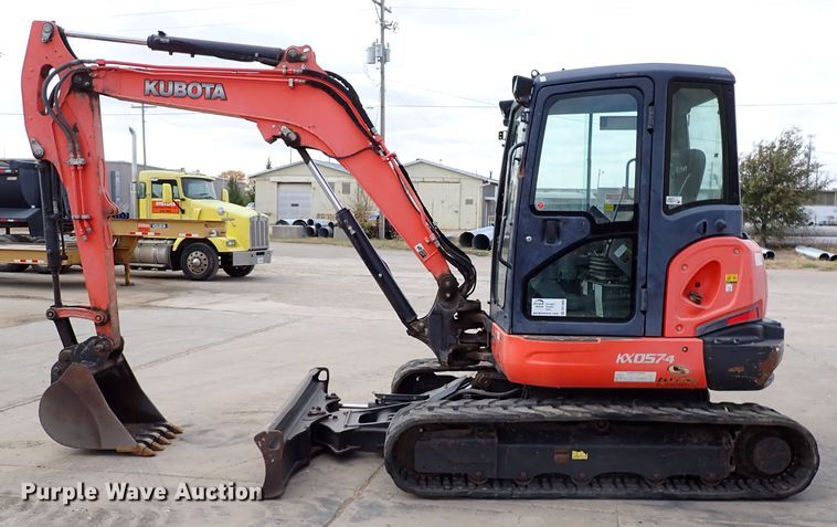 image for item DK1000 2012 Kubota KX057-4  mini excavator