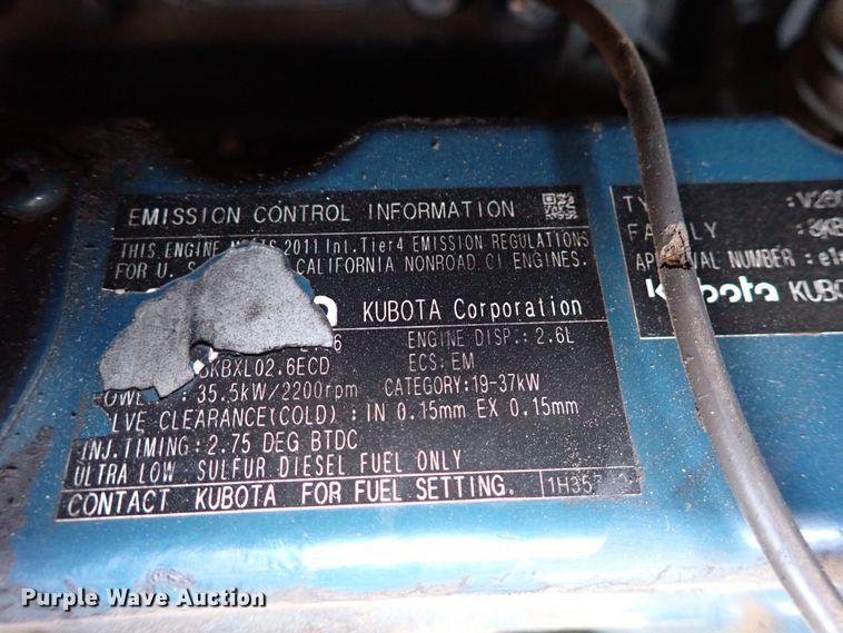 image for item DK1000 2012 Kubota KX057-4  mini excavator