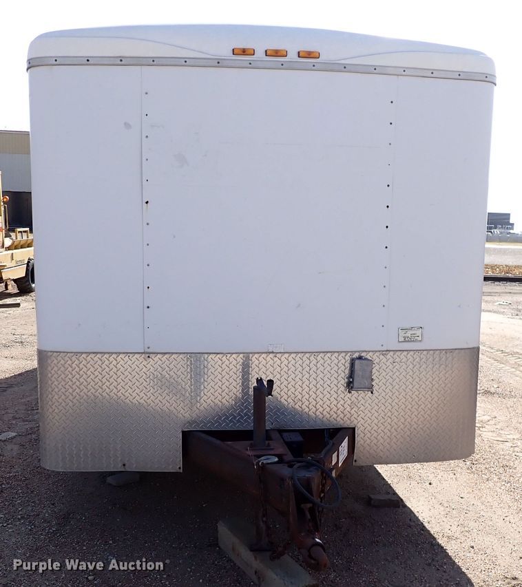 image for item DK1005 1997 US Cargo  enclosed cargo trailer