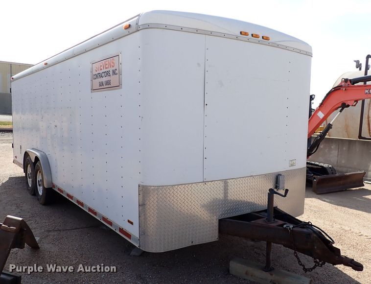image for item DK1005 1997 US Cargo  enclosed cargo trailer