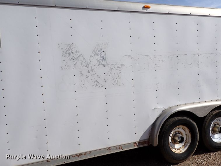 image for item DK1005 1997 US Cargo  enclosed cargo trailer