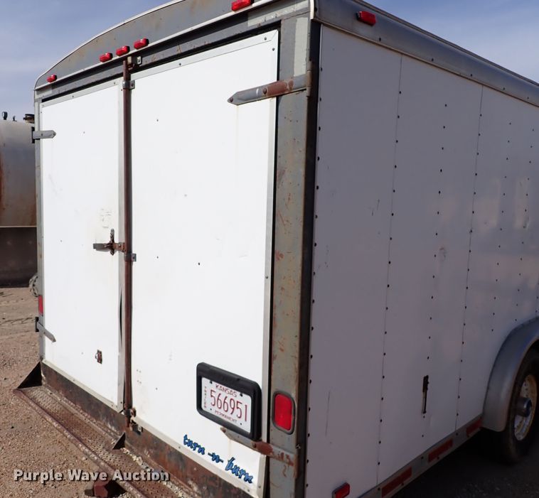 image for item DK1005 1997 US Cargo  enclosed cargo trailer