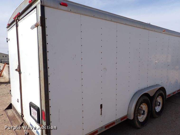 image for item DK1005 1997 US Cargo  enclosed cargo trailer