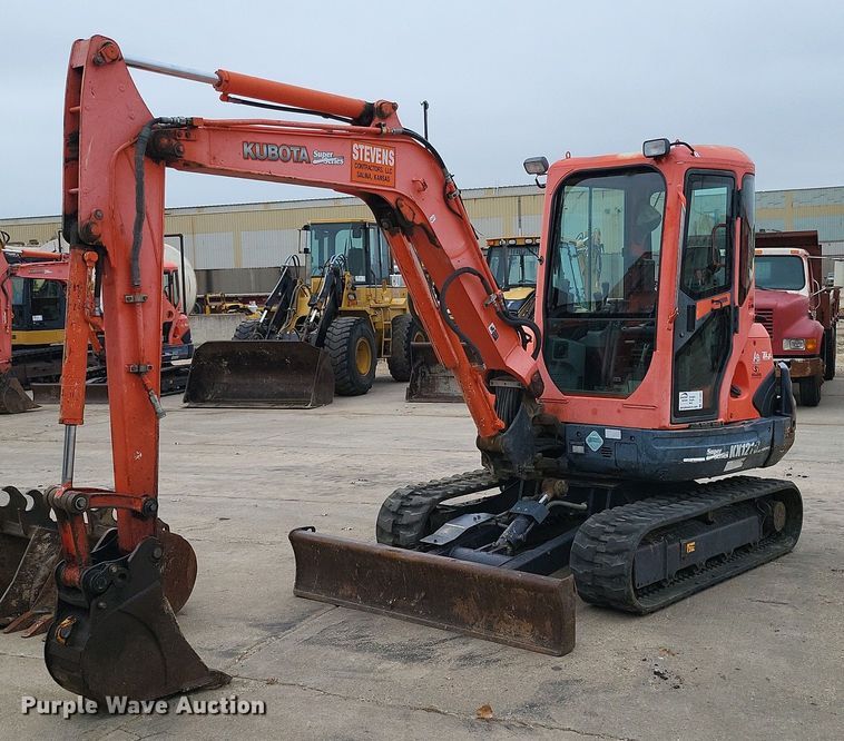 image for item DK1007 2008 Kubota KX121-3ST  mini excavator