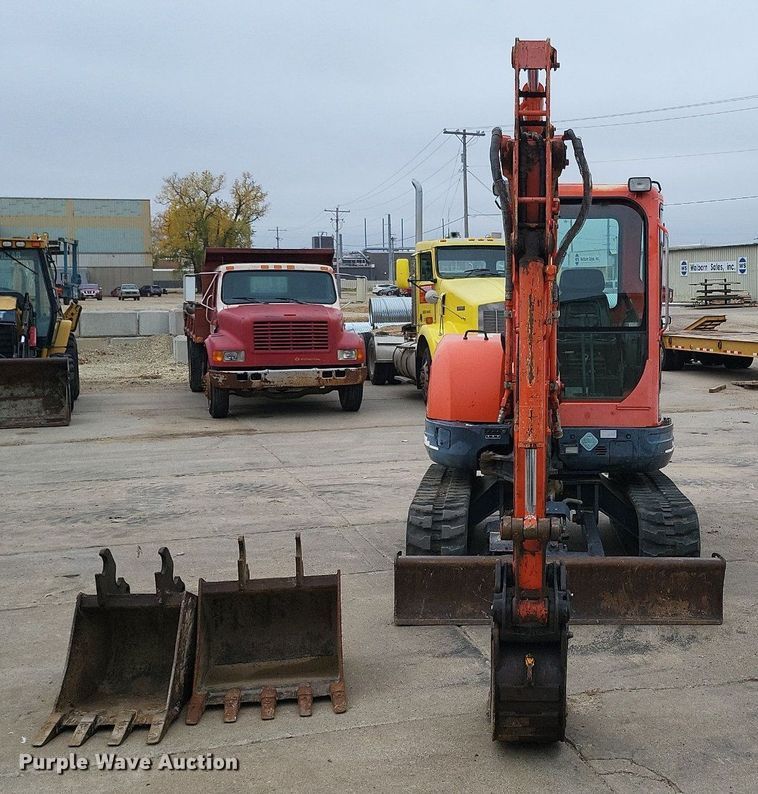 image for item DK1007 2008 Kubota KX121-3ST  mini excavator
