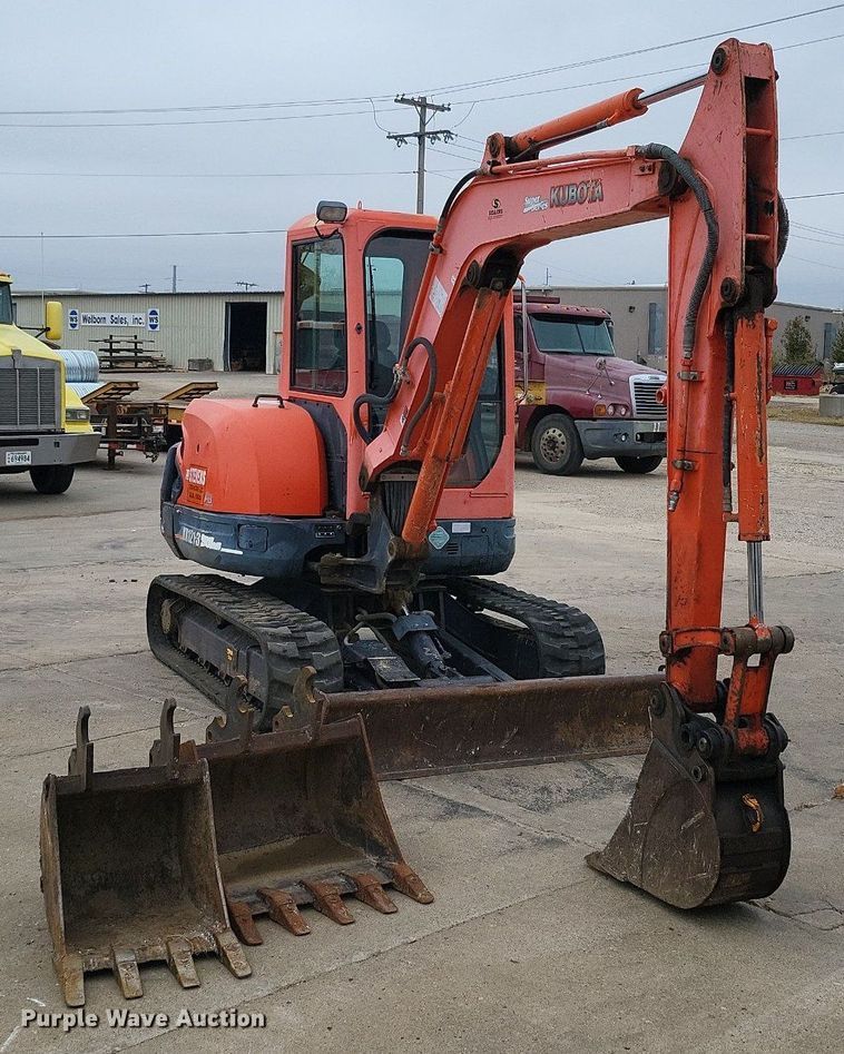 image for item DK1007 2008 Kubota KX121-3ST  mini excavator