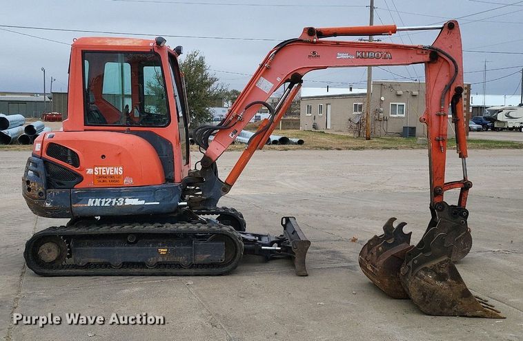 image for item DK1007 2008 Kubota KX121-3ST  mini excavator