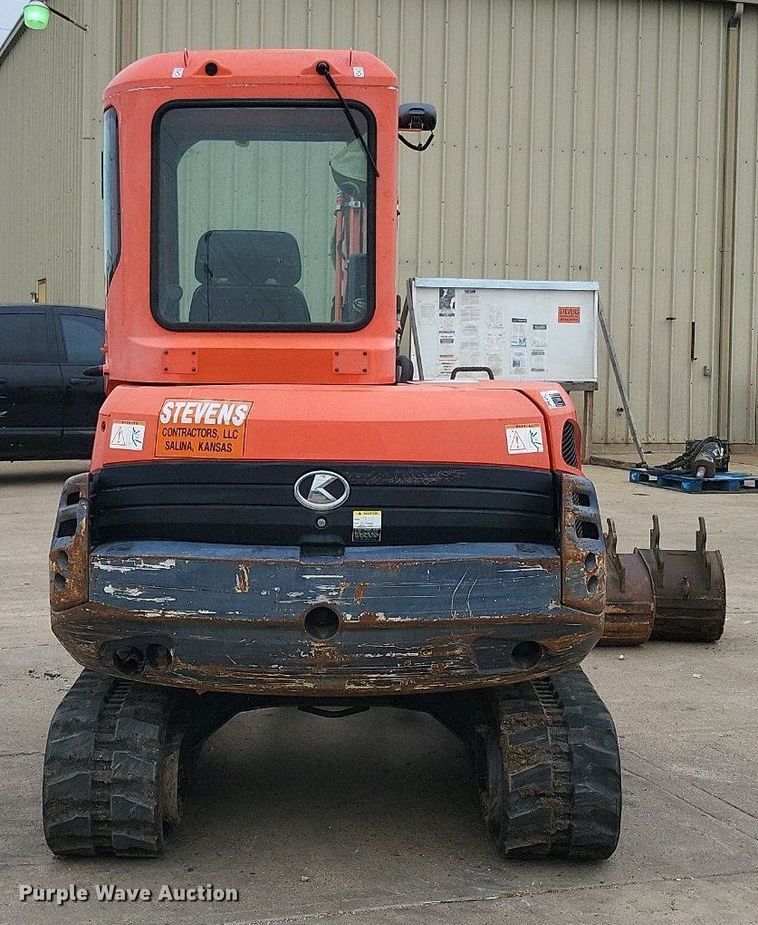 image for item DK1007 2008 Kubota KX121-3ST  mini excavator