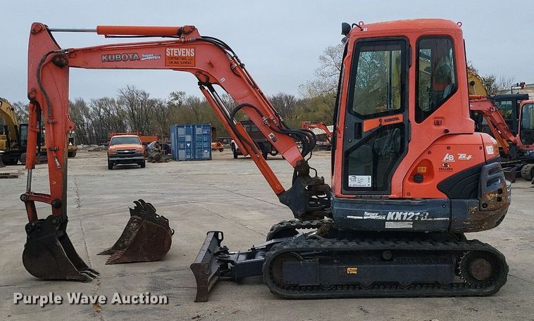 image for item DK1007 2008 Kubota KX121-3ST  mini excavator