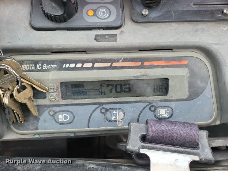 image for item DK1007 2008 Kubota KX121-3ST  mini excavator