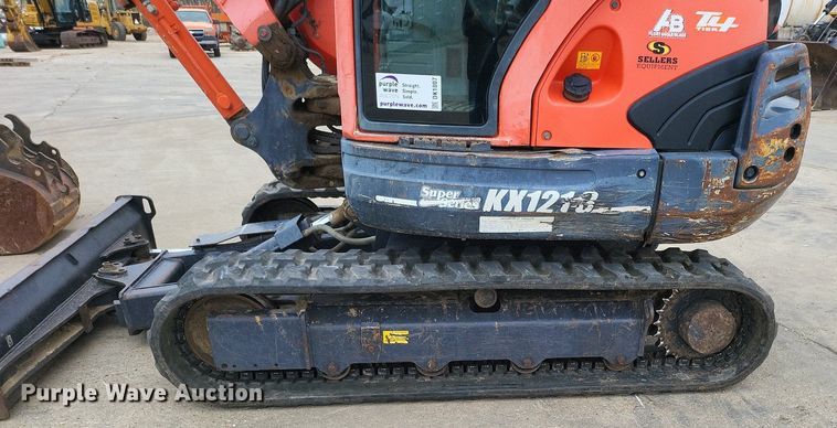 image for item DK1007 2008 Kubota KX121-3ST  mini excavator