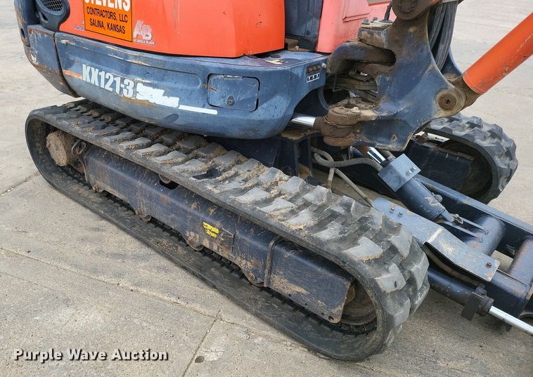 image for item DK1007 2008 Kubota KX121-3ST  mini excavator