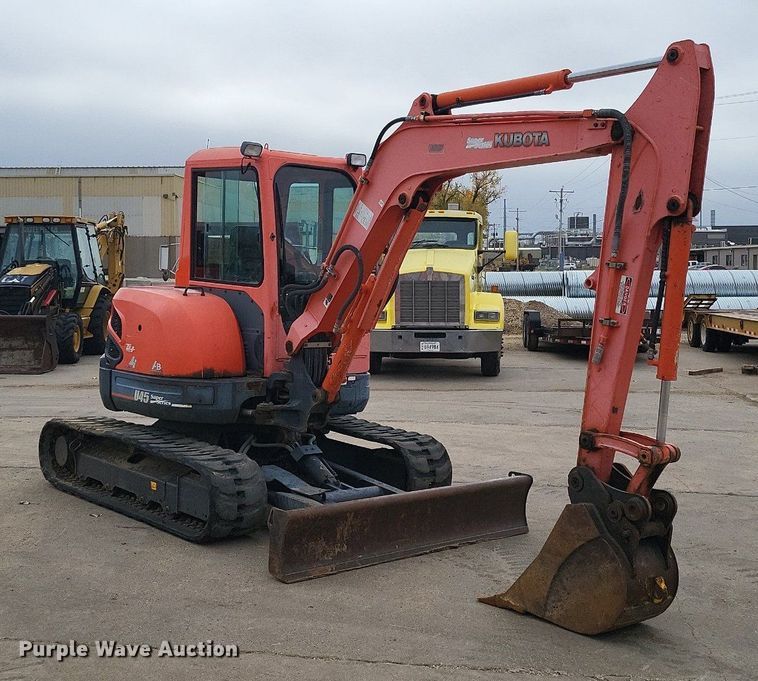 image for item DK1008 2009 Kubota U45-3ST  mini excavator