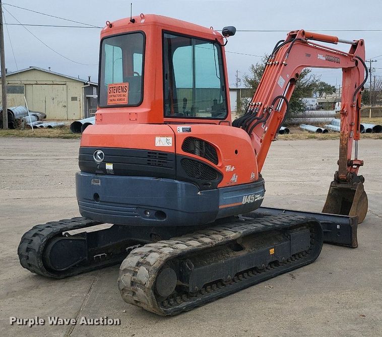 image for item DK1008 2009 Kubota U45-3ST  mini excavator