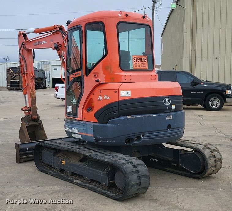 image for item DK1008 2009 Kubota U45-3ST  mini excavator