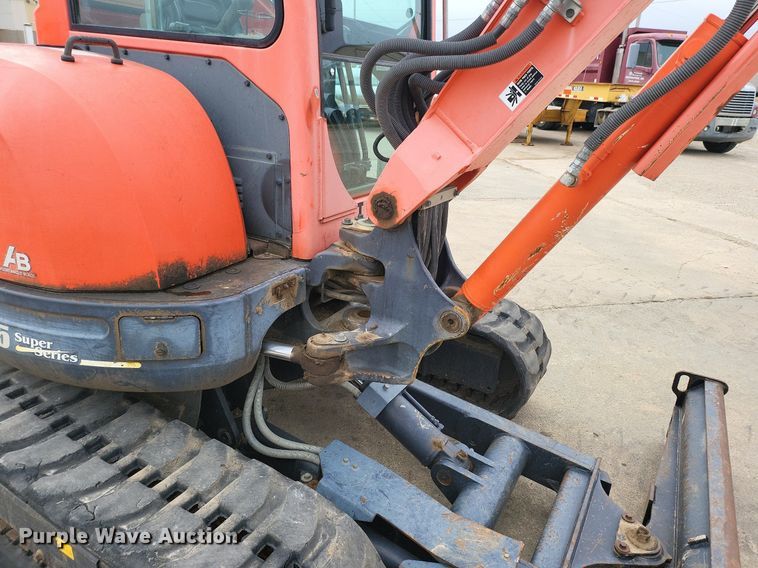 image for item DK1008 2009 Kubota U45-3ST  mini excavator