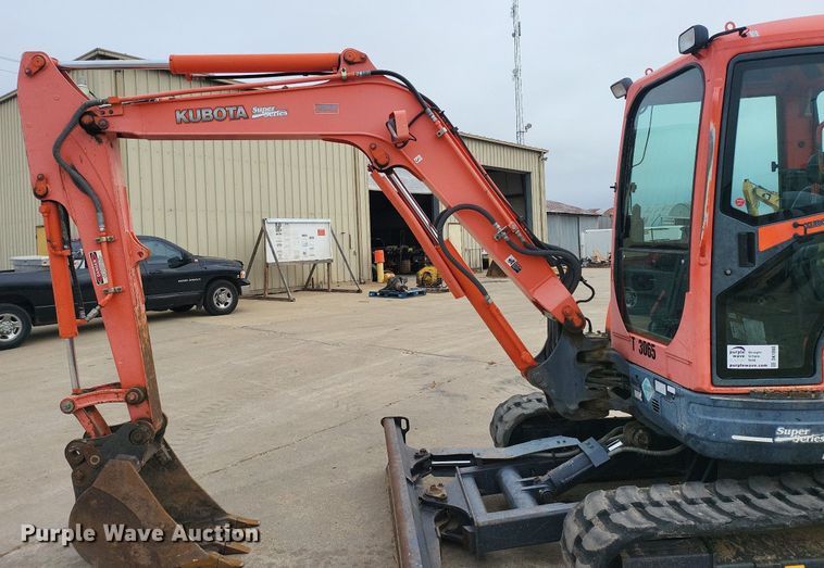 image for item DK1008 2009 Kubota U45-3ST  mini excavator