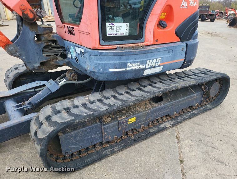 image for item DK1008 2009 Kubota U45-3ST  mini excavator