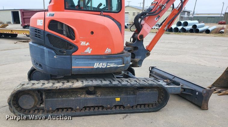 image for item DK1008 2009 Kubota U45-3ST  mini excavator