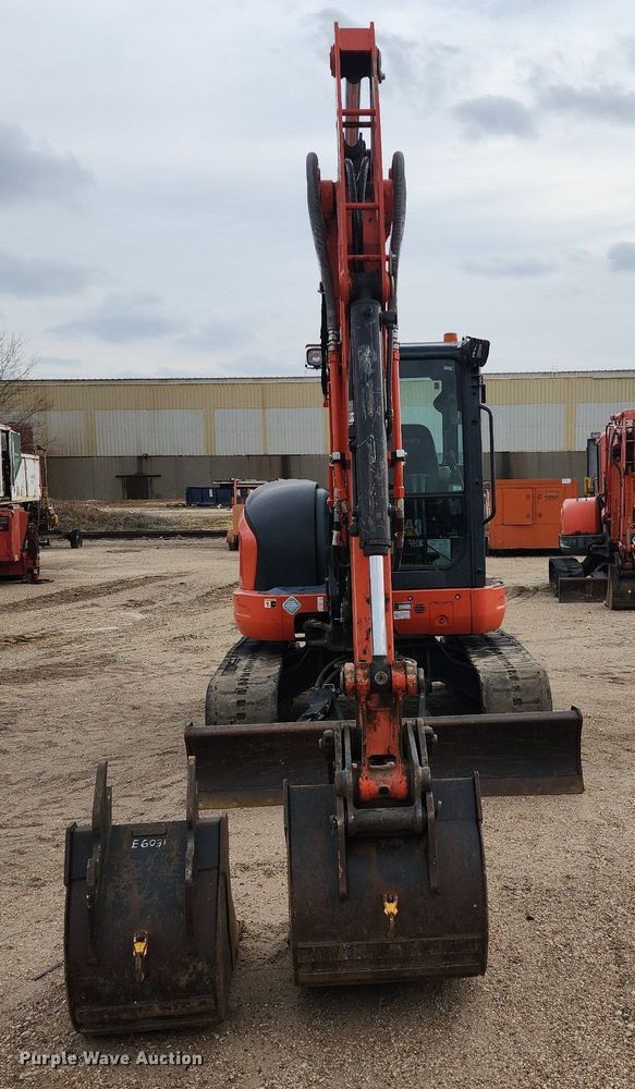 image for item DK1009 2017 Kubota KX057-4  mini excavator