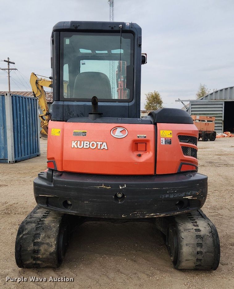 image for item DK1009 2017 Kubota KX057-4  mini excavator