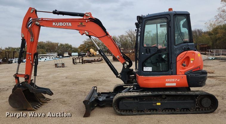image for item DK1009 2017 Kubota KX057-4  mini excavator