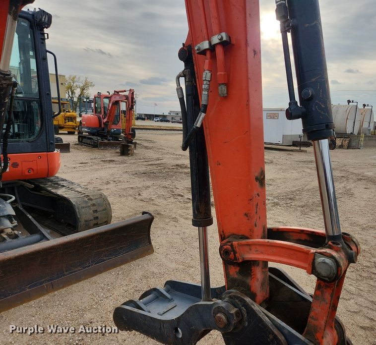 image for item DK1009 2017 Kubota KX057-4  mini excavator