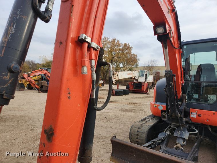 image for item DK1009 2017 Kubota KX057-4  mini excavator