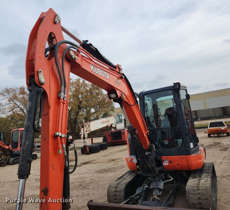 image for item DK1009 2017 Kubota KX057-4  mini excavator