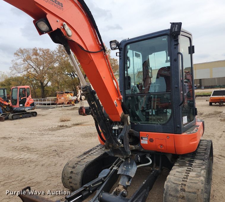 image for item DK1009 2017 Kubota KX057-4  mini excavator