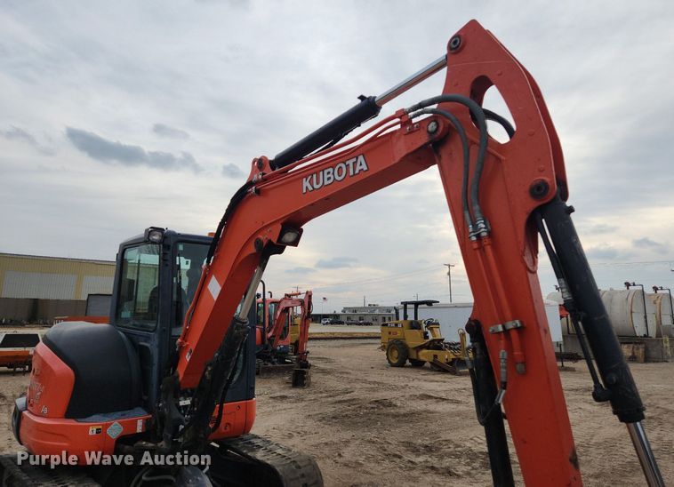 image for item DK1009 2017 Kubota KX057-4  mini excavator