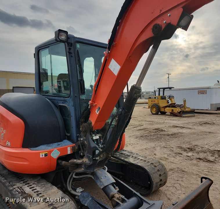 image for item DK1009 2017 Kubota KX057-4  mini excavator