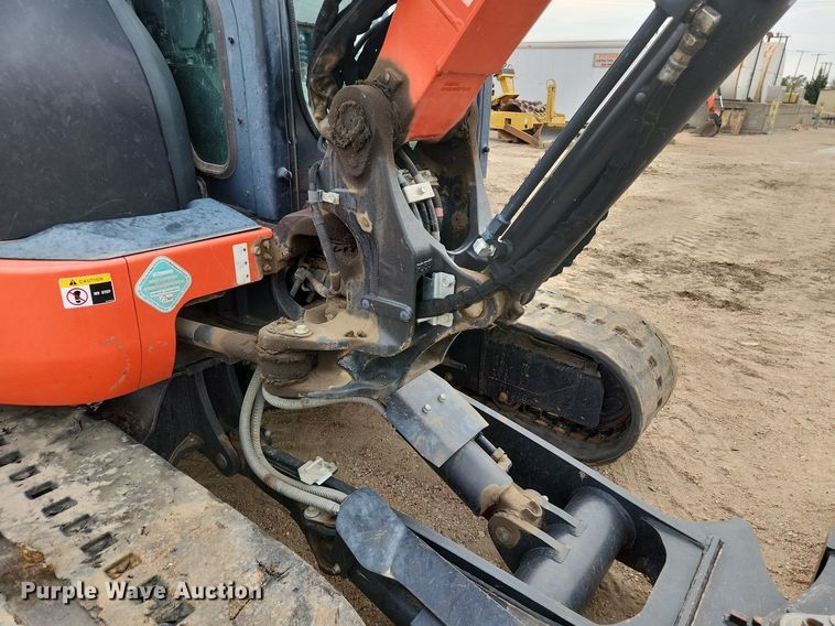 image for item DK1009 2017 Kubota KX057-4  mini excavator