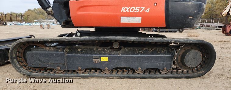 image for item DK1009 2017 Kubota KX057-4  mini excavator