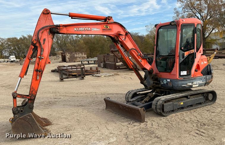 image for item DK1010 2008 Kubota KX121-3  mini excavator
