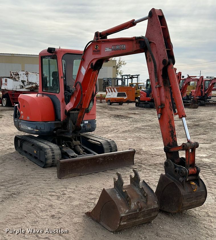 image for item DK1010 2008 Kubota KX121-3  mini excavator