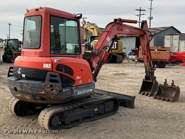 image for item DK1010 2008 Kubota KX121-3  mini excavator