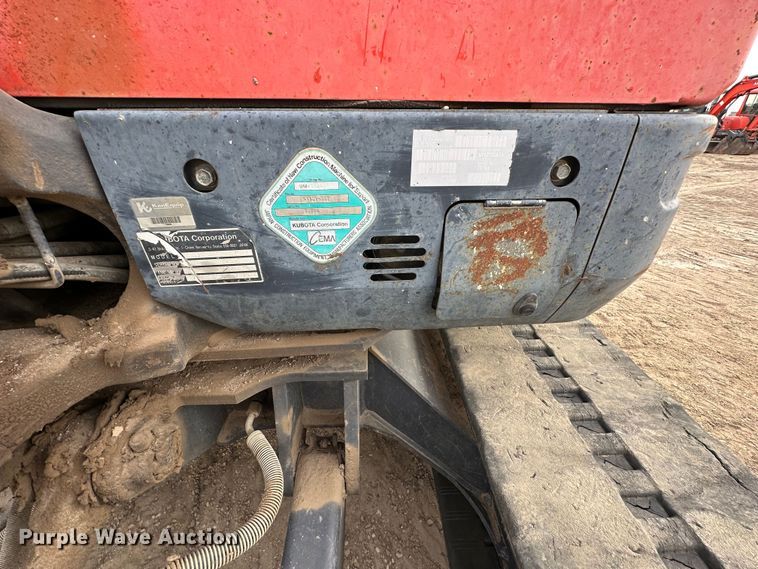 image for item DK1010 2008 Kubota KX121-3  mini excavator