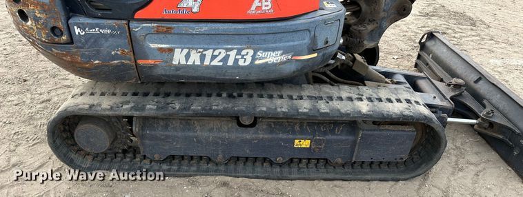 image for item DK1010 2008 Kubota KX121-3  mini excavator