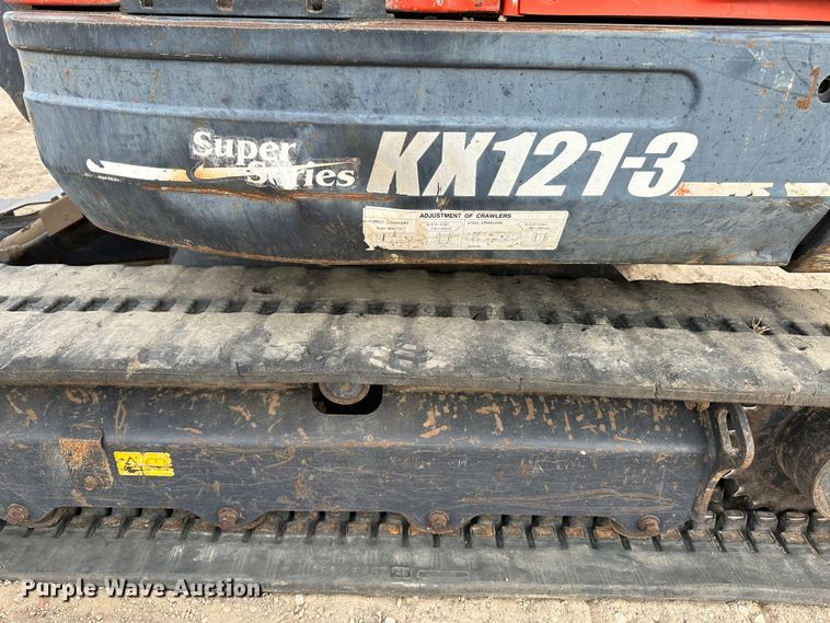image for item DK1010 2008 Kubota KX121-3  mini excavator