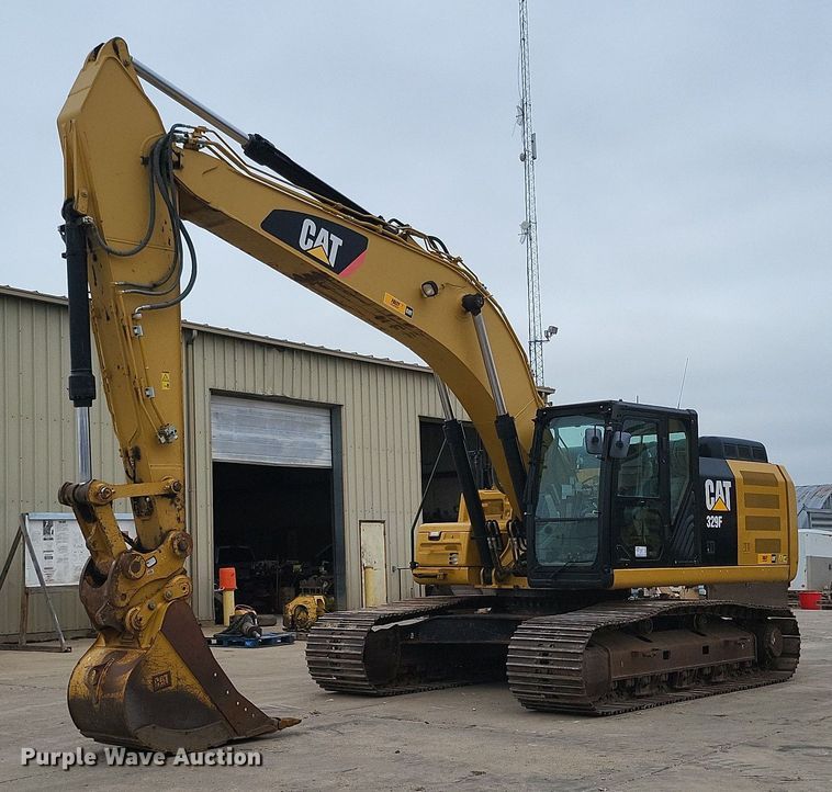 image for item DK1011 2015 Caterpillar 329F L  excavator