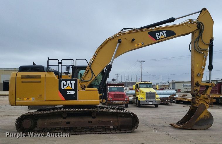 image for item DK1011 2015 Caterpillar 329F L  excavator