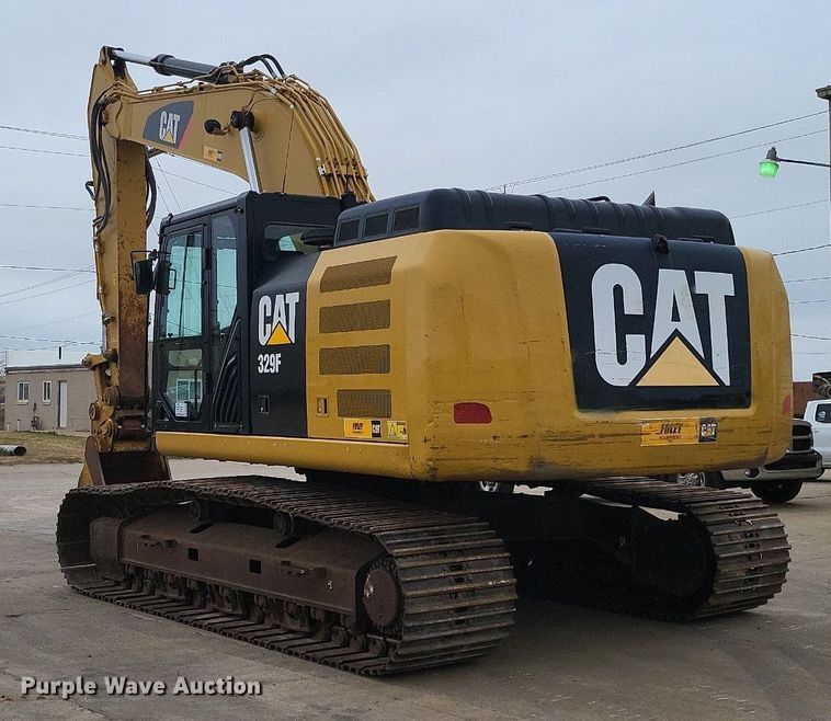 image for item DK1011 2015 Caterpillar 329F L  excavator
