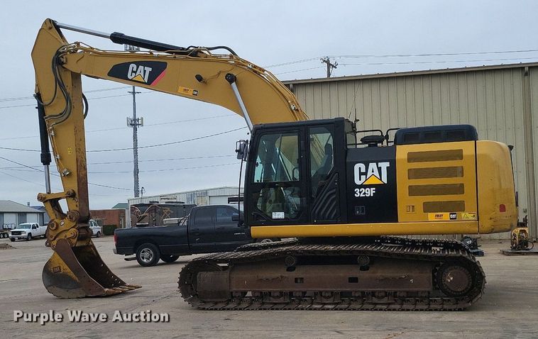 image for item DK1011 2015 Caterpillar 329F L  excavator