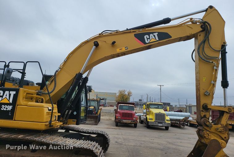 image for item DK1011 2015 Caterpillar 329F L  excavator