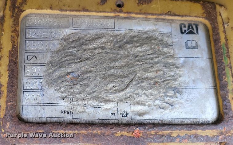 image for item DK1011 2015 Caterpillar 329F L  excavator