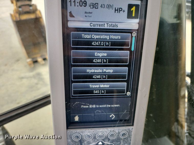 image for item DK1011 2015 Caterpillar 329F L  excavator