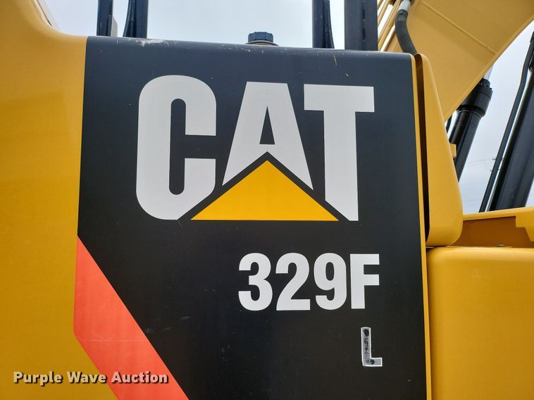 image for item DK1011 2015 Caterpillar 329F L  excavator