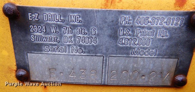 image for item DK1015 Schramm E-Z Drill S-250  pneumatractor